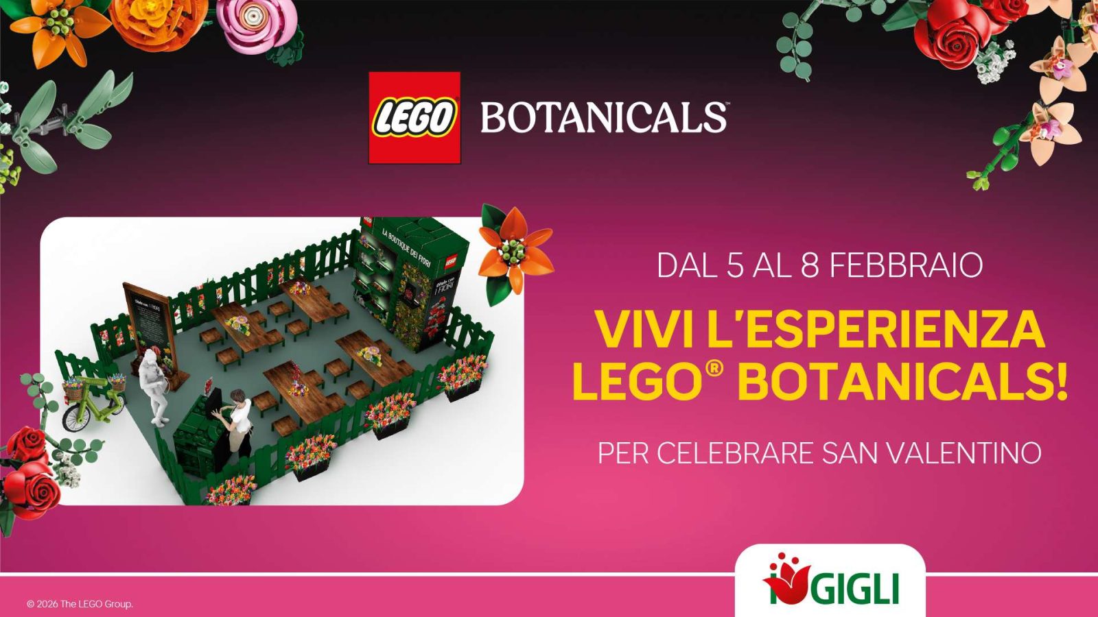 IGigli LegoFlowers Evento IGigli LegoFlowers Evento